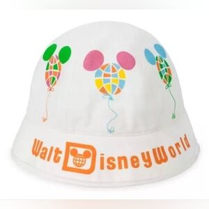 NWT Walt Disney World 50th Anniversary Mickey Reversible Balloon Bucket Hat